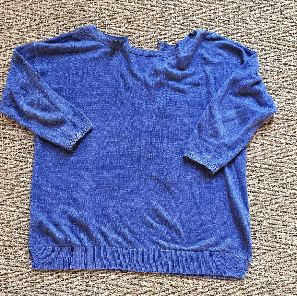 Talbot's Linen Sweater Size M